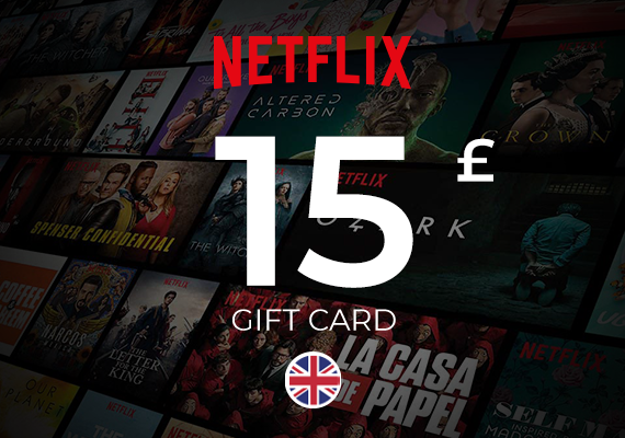 Netflix Gift Card 15 GBP Key - UNITED KINGDOM